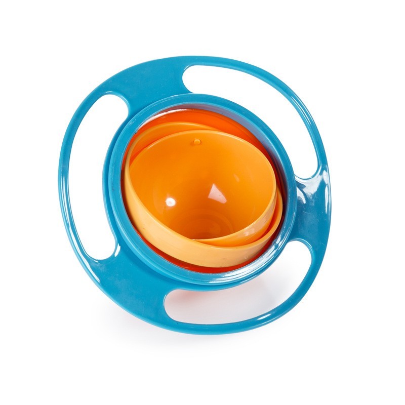 360 Rotate | Rotating Bowl | 360 Degree Rotation | Spill Proof | Assorted | Mess Free Mealtime -