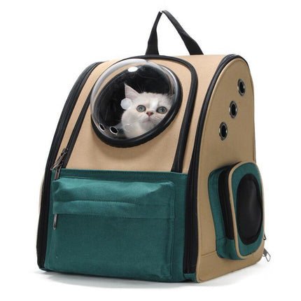 Cat Dog Out Door Portable Backpack