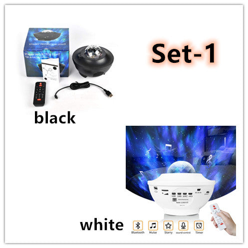 Nova | USB Starry Sky Night Light | Colorful Starry Sky Projection | Music Sync LED | Blue Nebula | Galaxy Ambience -