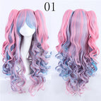 Pink blue