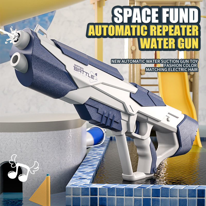Space | Water Gun | Usb Charging | Large 358ml Tank | Fun Summer Outdoor Water Fight Toy -