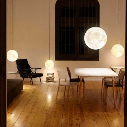 Chandelier bedroom lamp personality single head 3D restaurant hanging lamps