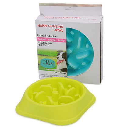 Anti-choke Bowl Plastic Dog Bowl Healthy Feeder