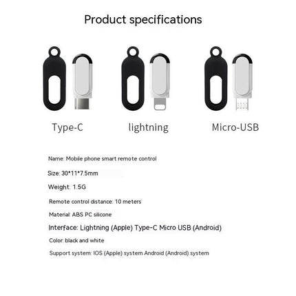 Smartphone Infrared Emission Remote Control