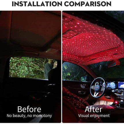 Star Light Projector Party Lights USB LED Light Interior Lighting LED Interior Car Lights Starry Sky Galaxy Night Lights