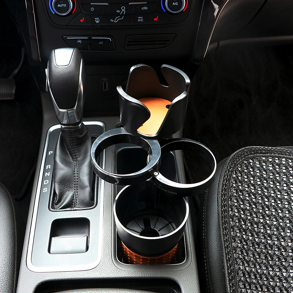 AutoEase | Cup Holder Mount | Rotatable To Any Angle | Fits Phone Keys Sunglasses | Keeps Essentials Within Reach -