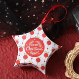 JollyNest | Christmas Gift Boxes | Star Shaped Box | Non Toxic Paper | 12 cm | Festive Decor and Gifts -