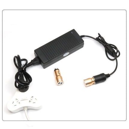 Car electrical appliances to household power