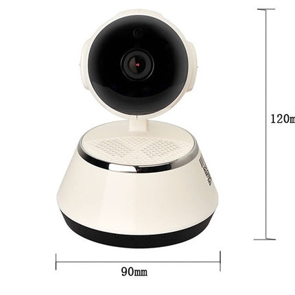 Wireless IP Camera WIFI 720P Home Security Cam Micro SD Slot Support Microphone & P2P Free APP ABS Plastic