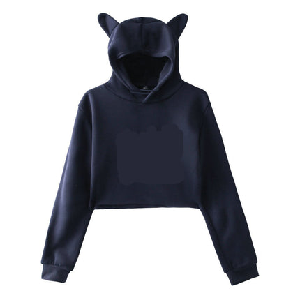 Sweatshirt Women Hoodie Pullover Clothes For Girls Streetwear Spring Long Sleeve Crop Top Hoodies