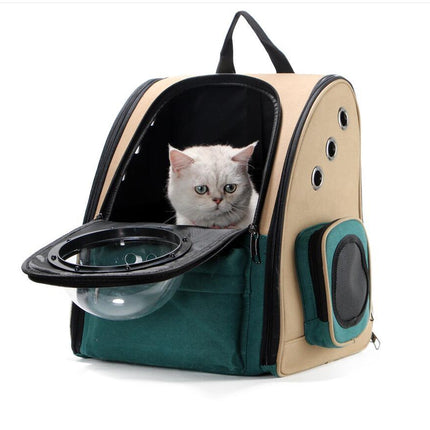 Cat Dog Out Door Portable Backpack