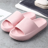 Soft Home Couple Slippers | Unisex EVA Non-Slip Indoor House Shoes | Comfortable Toe Slippers | Wear-Resistant Lightweight Home Footwear | Multiple Sizes & Colors - Apparel & Accessories > Shoes > Slippers
