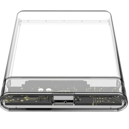 Transparent hard disk box