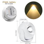 White AAA battery model