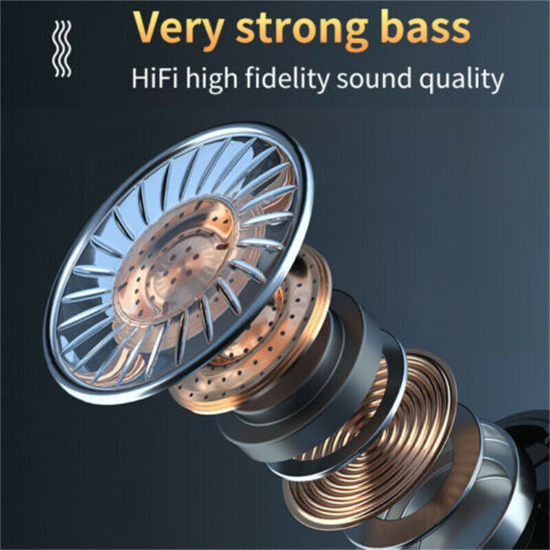 PulseWave | True Wireless Earphones | Bluetooth 5.1 | Waterproof | Sweatproof Wireless Earbuds for Workouts -