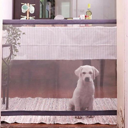 The dog obstacles security fence