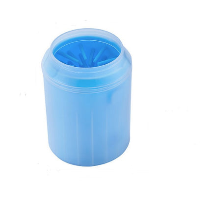 Pet Paw Cleaner Cleaning Kit Cup Soft Brush Can