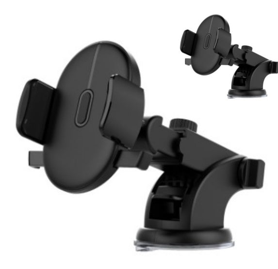 FlexMount | Car Phone Holder | 360 Degree Rotation | Telescopic Arm | Secure, Quick-Access Dashboard Mount -