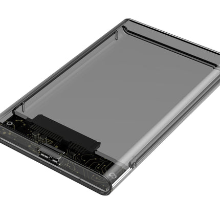 Transparent hard disk box