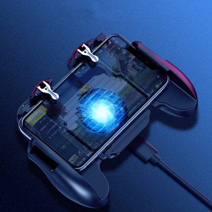 Compatible with Apple, New Arrive Wireless Gamepad Telescopic Controller iOS Android Phone Gaming Trigger with fan