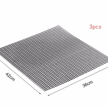 Barbecue Non-Stick Wire Mesh Grilling Mat Reusable Cooking Grilling Mat For Outdoor Activities