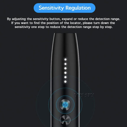 Bugs Finder Spy Gadgets Detector GPS Tracking GSM Card Locator Mini Cam Hidden Camera Pen Spy Wiretap Sound Signal Hunter Finder