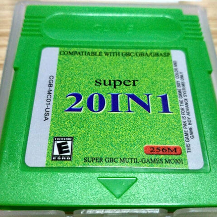 Game Boy Color Mutil-Games Cart - English