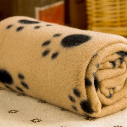Dog Fleece Blanket Cat Litter Mat Puppy Soft Sleep Mat Lovely Mattress Cushion for Small Large Dogs Pet Supplie