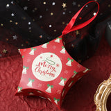 JollyNest | Christmas Gift Boxes | Star Shaped Box | Non Toxic Paper | 12 cm | Festive Decor and Gifts -