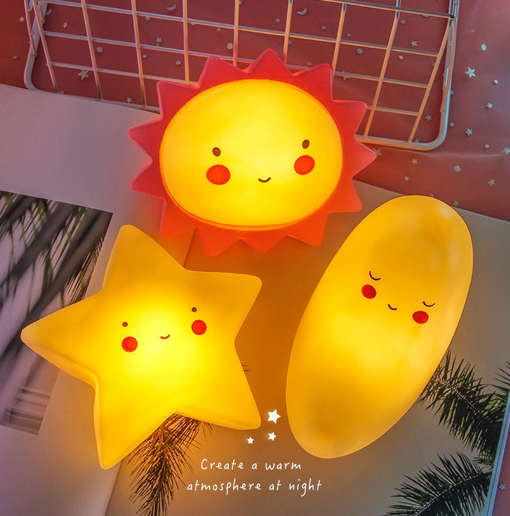 Fghgf | Night Light | Animal Shape Glow | Battery Operated | Multicolor | Calms Baby To Sleep -