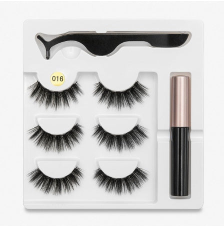 Magnetic False Eyelashes | Fashion Cotton Stem Lash Pair | Lightweight Chemical Fiber Lashes | Reusable Natural Look Magnetic Eyelash Set | Easy Wear & Comfortable Fit - Health & Beauty > Personal Care > Cosmetics > Makeup > Eye Makeup > False Eyelashes
