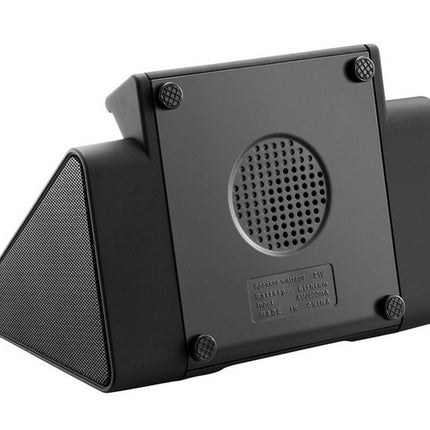 Mobile phone stand speaker