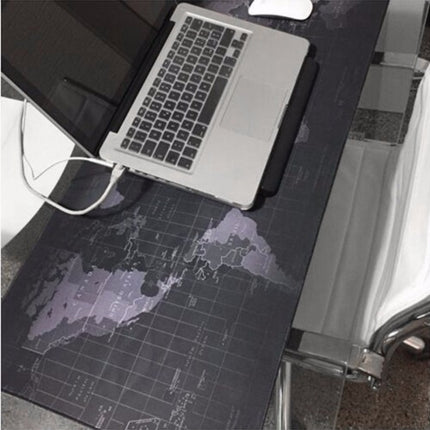 Locking Oversized Non-Slip Thick Keyboard And Mouse Pad