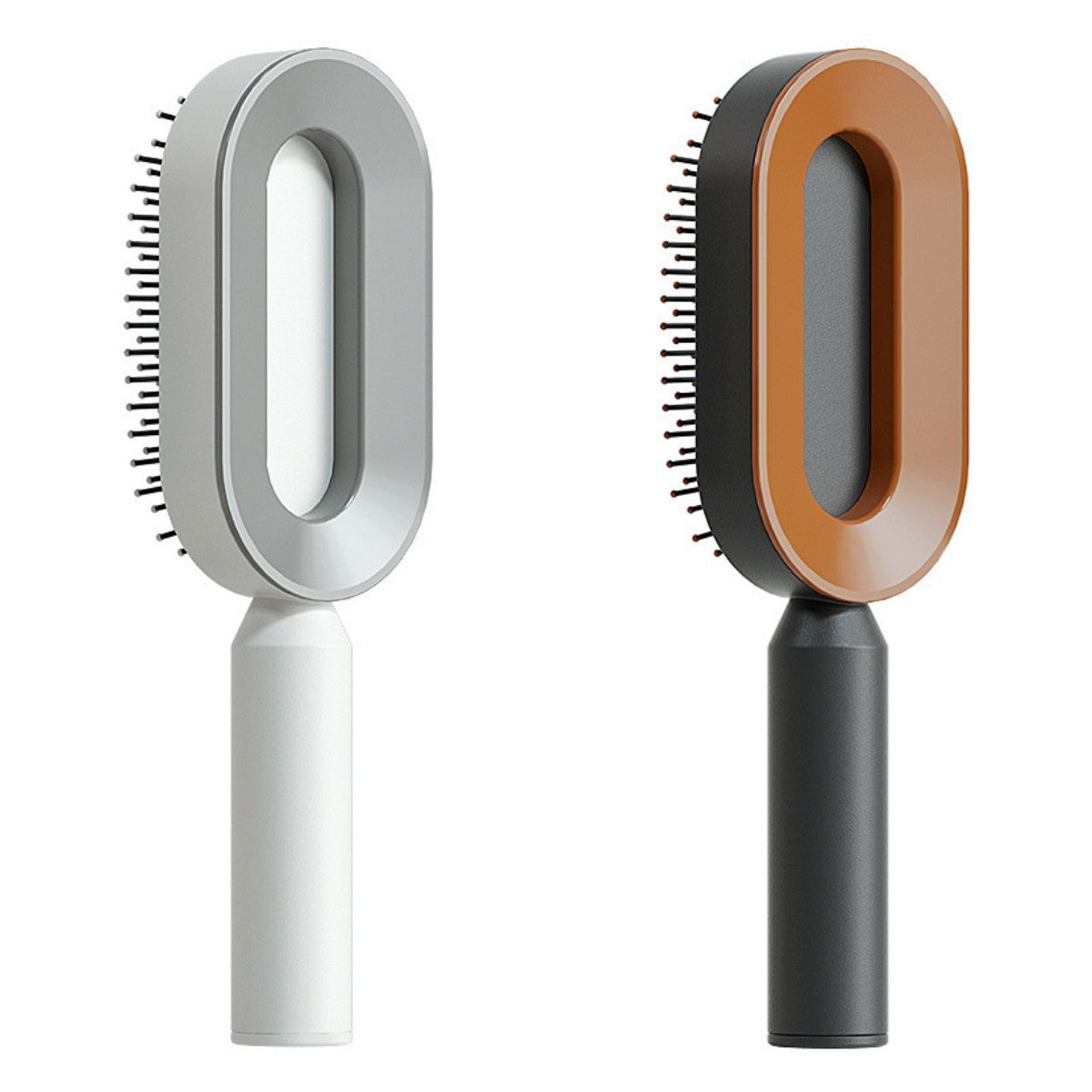 Self-Cleaning Hair Brush for Women | One-Click Cleaning Detangling Comb | 3D Air Cushion Scalp Massage Brush | Anti-Static, No-Pull Hairbrush | Pain-Free Detangling for All Hair Types | Optional Wall-Mounted Storage - Health & Beauty > Personal Care > Hair Care > Hair Styling Tools > Combs & Brushes > Paddle Hairbrushes