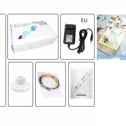 Children's 3d Printing Pen Three-dimensional Brush Toy Set