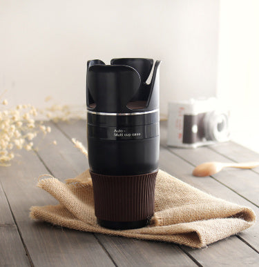 AutoEase | Cup Holder Mount | Rotatable To Any Angle | Fits Phone Keys Sunglasses | Keeps Essentials Within Reach -