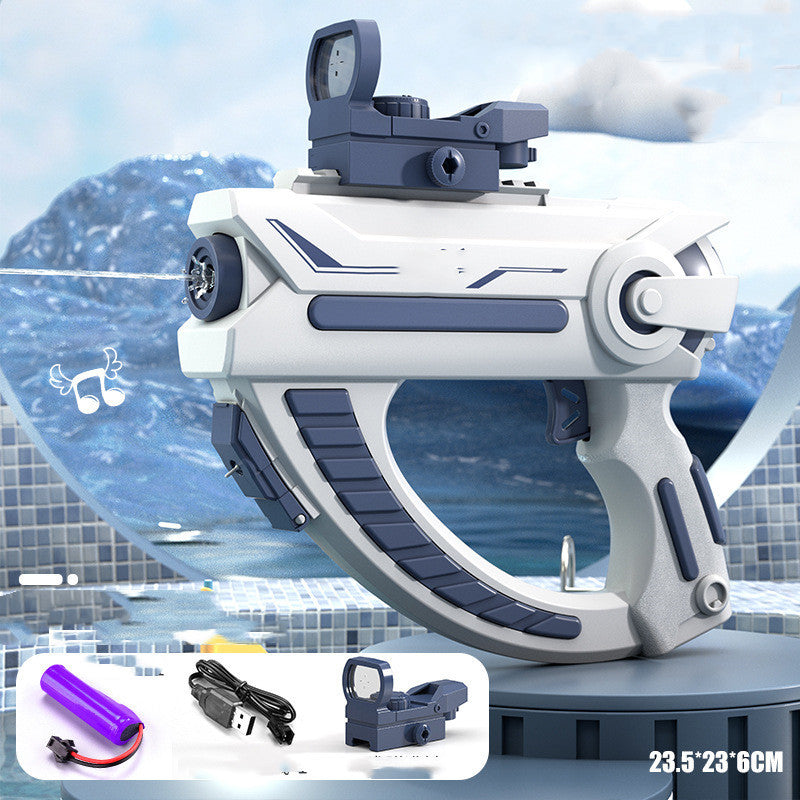 Space | Water Gun | Usb Charging | Large 358ml Tank | Fun Summer Outdoor Water Fight Toy -