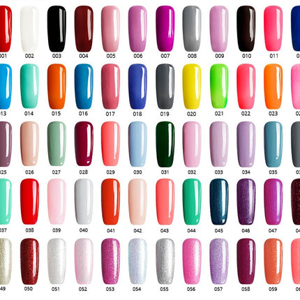 3 In 1 Gel Nail Varnish Pen Glitter One Step Nail Art Gel Polish Hybrid
