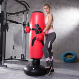 VivaFit | Inflatable Boxing Column | 160cm Height 0.3mm Pvc | Durable Build | 160cm | Home Gym Ready -