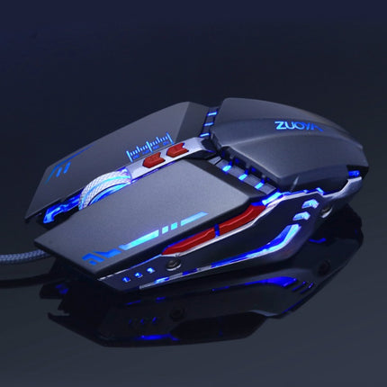 Silent mute computer notebook wired gaming mouse