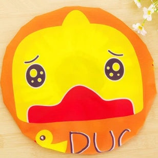 EcoKids | Baby Bath Ear Protection Hat | Eco-Friendly EVA Material | Protects Baby Ears | Multi-Color | Adjustable Fit -