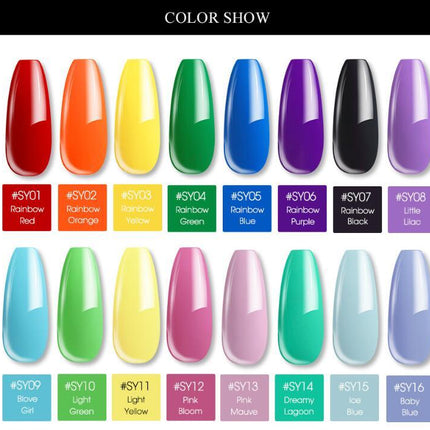 15g nail colored crystal extension glue