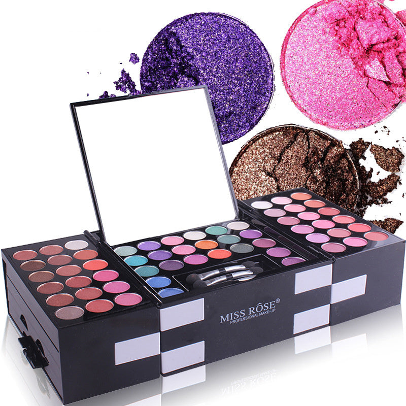 Miss Rose | Eyeshadow Palette | 144 Color Palette | Vivid Color Payoff | Assorted Shades | All In One Kit -