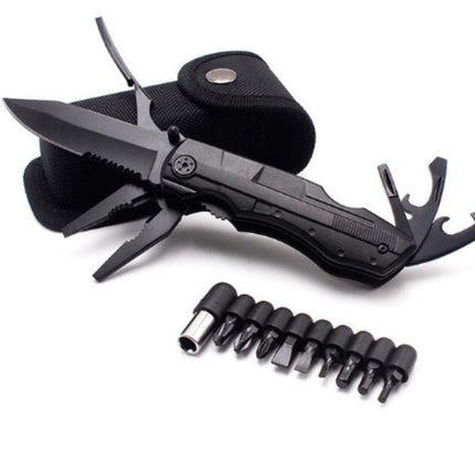 Cross-border special multi-purpose knife clamp portable folding tool pliers outdoor travel multi-function pliers gift pliers custom