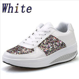 Sequin | Women's Sneakers | Vulcanized Sole | Keeps Warm | Black | Easy On and Off -