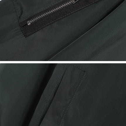 Solid color short style vertical collar leisure zipper jacket jacket jacket jacket jacket