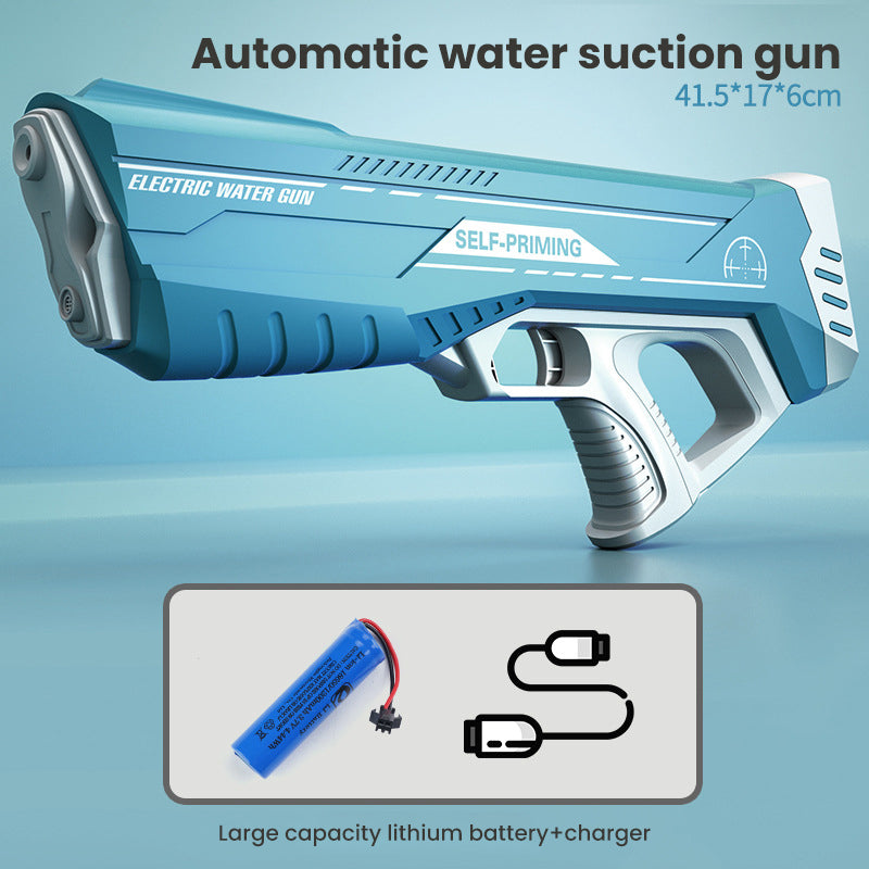 Space | Water Gun | Usb Charging | Large 358ml Tank | Fun Summer Outdoor Water Fight Toy -