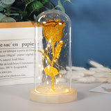 EternalRose Luxe | Glass Dome Rose | Led Rose | Romantic Gift | Red | Keepsake Gift -