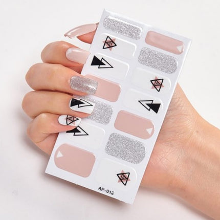 Nail Stickers, Nail Polish Glue, Full Nail Stickers