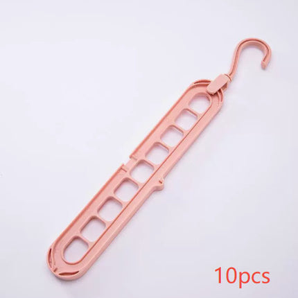 9-hole Clothes Hanger Organizer Space Saving Hanger